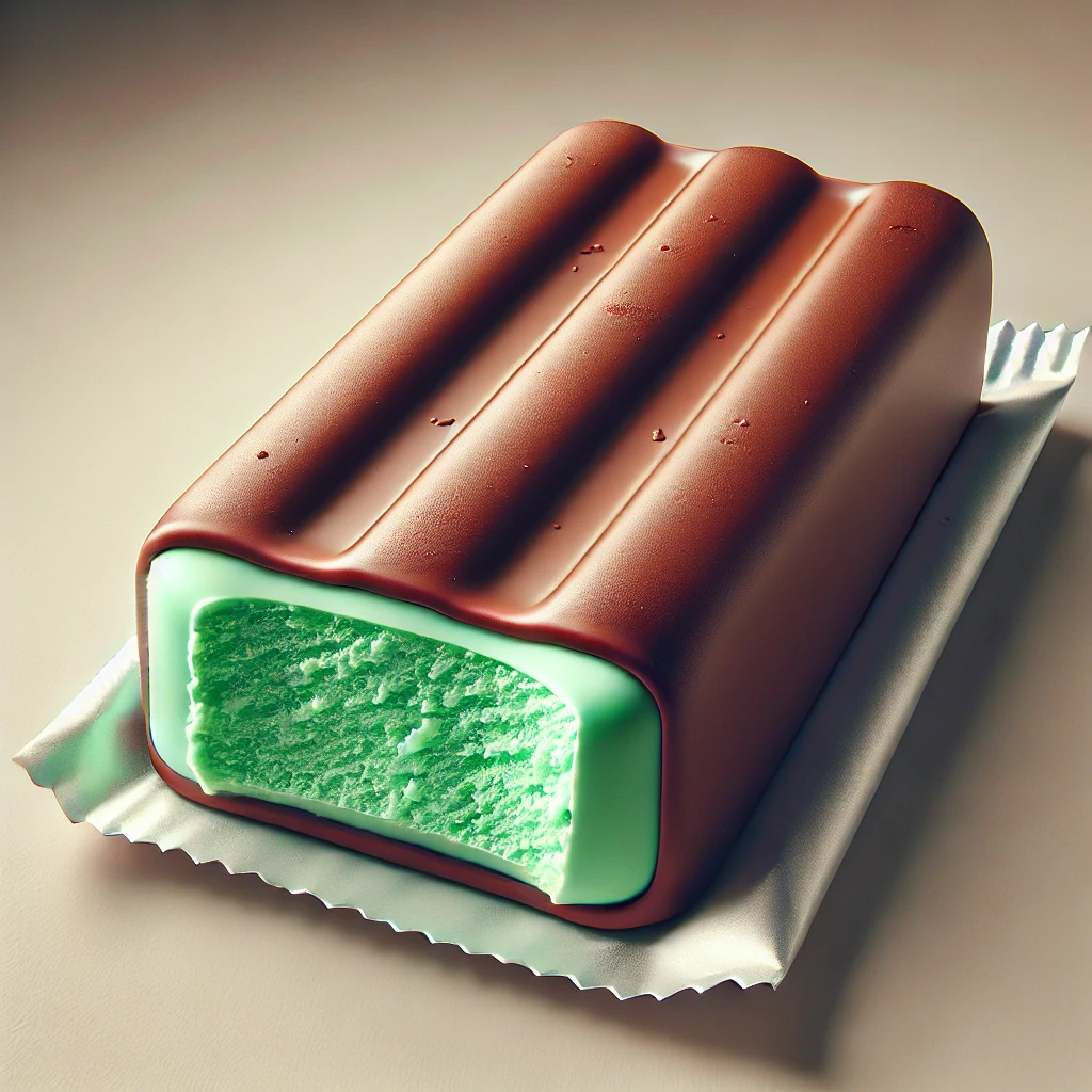 チョコミントアイスの画像