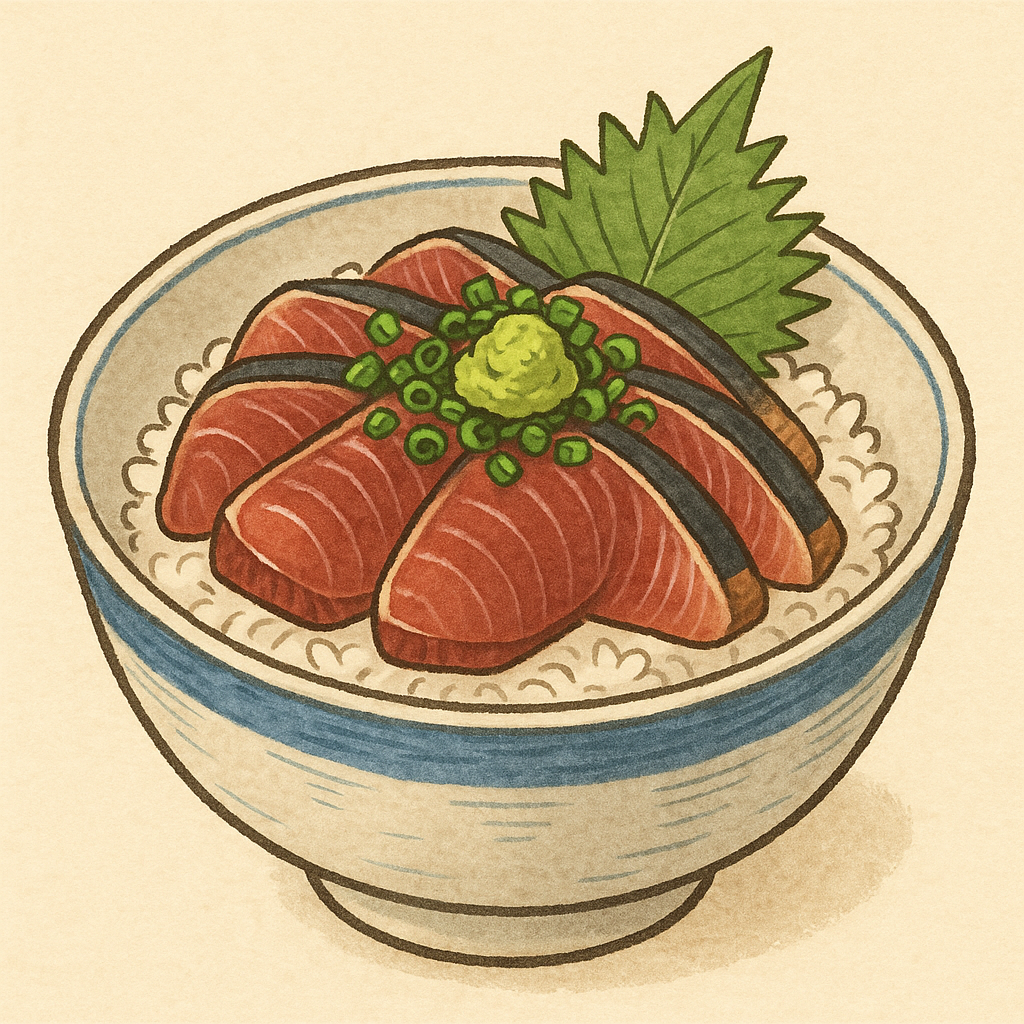 カツオ丼の画像